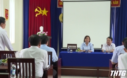 Phó Chủ tịch UBND tỉnh làm việc với BOO Đồng Tâm và Công ty cấp nước Tiền Giang