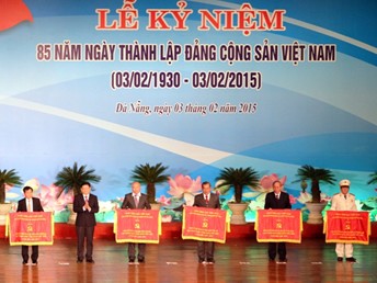 Kỷ niệm 85 năm Đảng Cộng sản Việt Nam trên cả nước