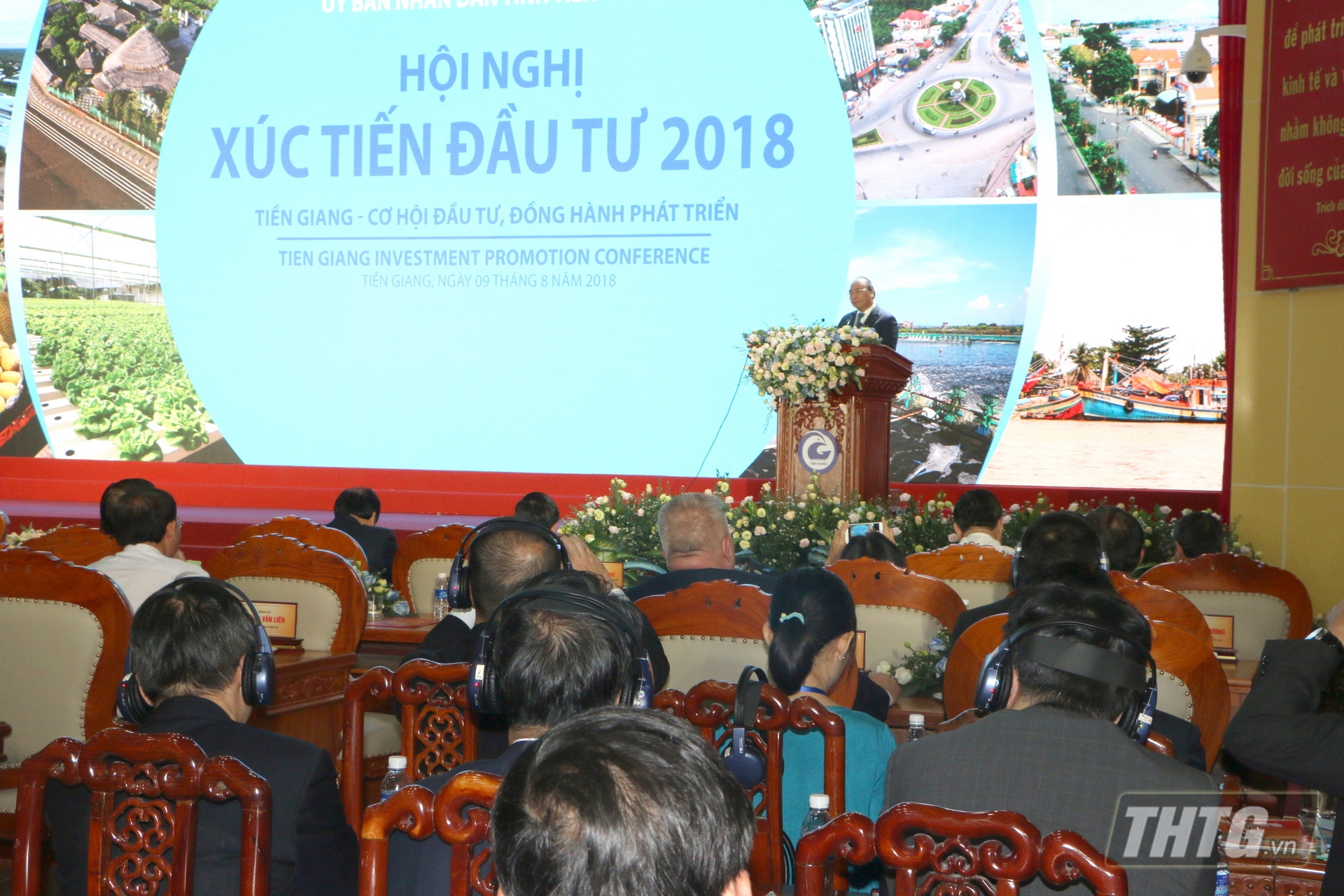 Thủ tướng Nguyễn Xuân Phúc dự hội nghị xúc tiến đầu tư tỉnh Tiền Giang năm 2018