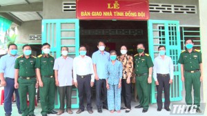 Bộ CHQS tỉnh Tiền Giang bàn giao “Nhà đồng đội”  tại huyện Chợ Gạo