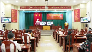 Bí thư Tỉnh ủy Tiền Giang thông tin kết quả hội nghị lần thứ 5, Ban chấp hành Trung ương Đảng khóa XIII