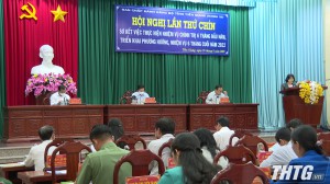 Tỉnh ủy Tiền Giang sơ kết nhiệm vụ chính trị 6 tháng đầu năm 2022
