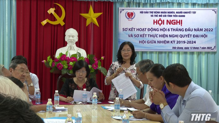 Hội Bệnh nhân nghèo tỉnh Tiền Giang vận động hơn 7,2 tỷ đồng trong 6 tháng đầu năm