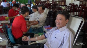 Cái Bè: sôi nổi hoạt động hiến máu tình nguyện