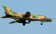 Máy bay quân sự Su-22 rơi ở sân bay Yên Bái, một phi công hi sinh