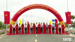 Tiền Giang khánh thành 2 cầu giao thông có ý nghĩa quan trọng ở khu vực huyện Cái Bè