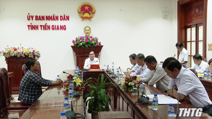 Chủ tịch UBND tỉnh tiếp công dân huyện Tân Phú Đông