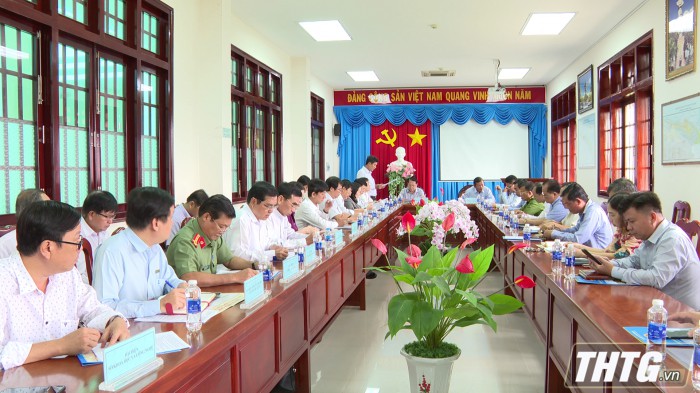 Huyện Tân Phú Đông hoàn thành 11/11 chỉ tiêu thi đua trong năm 2022