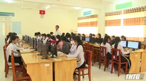 Huyện Châu Thành đạt chỉ tiêu về giáo dục của huyện nông thôn mới