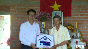 Trao tặng “Mái nhà CEP” cho hộ dân có hoàn cảnh khó khăn huyện Chợ Gạo