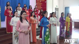 30 thí sinh vào chung kết Hội thi “Duyên dáng áo dài” chào mừng thành phố Gò Công