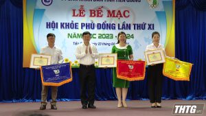 Tổng kết Hội khỏe Phù Đổng tỉnh Tiền Giang lần thứ XI năm học 2023-2024