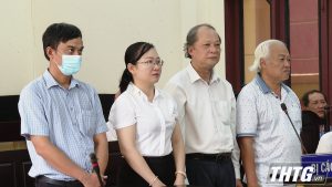 Xét xử sơ thẩm vụ án tại CDC Tiền Giang