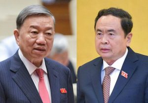Trung ương giới thiệu Đại tướng Tô Lâm và ông Trần Thanh Mẫn làm Chủ tịch nước, Chủ tịch Quốc hội