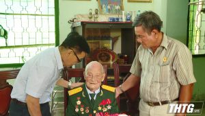 Tiền Giang thăm hỏi, tri ân các Cựu Chiến binh tham gia Điện Biên Phủ