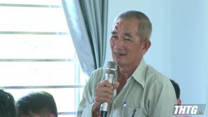 Đại biểu Quốc hội tỉnh Tiền Giang tiếp xúc cử tri tại huyện Tân Phú Đông