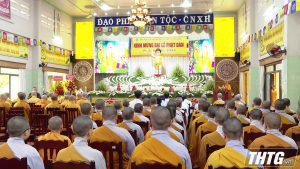 Giáo hội Phật giáo tỉnh Tiền Giang khai mạc Lễ Phật đản 2024