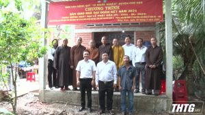Huyện Chợ Gạo tặng nhà Đại đoàn kết cho hộ nghèo xã Song Bình