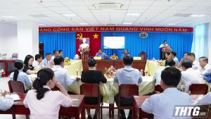 Phó Chủ tịch UBND tỉnh Phạm Văn Trọng làm việc với Sở Tài nguyên và môi trường