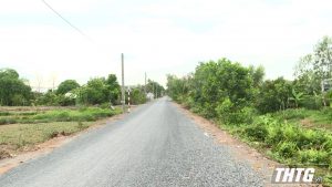 Tân Phước đưa vào sử dụng đường giao thông nông thôn kênh 500