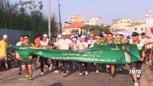 Thành phố Mỹ Tho tổ chức Ngày chạy Olympic năm 2025