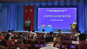HĐND huyện Tân Phú Đông thông qua Nghị quyết sắp xếp đơn vị hành chính còn 2 xã