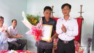 Huyện Cai Lậy tặng Nhà tình nghĩa cho gia đình chính sách tại xã Thạnh Lộc