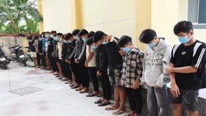 Tiền Giang triệu tập 24 thanh, thiếu niên gây rối trật tự công cộng