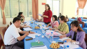 Hội Liên hiệp Phụ nữ tỉnh Tiền Giang giám sát về công tác phòng chống bạo lực gia đình tại xã Song Bình
