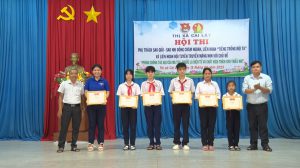 Sôi nổi qua các Hội thi dành cho thiếu nhi ở thị xã Cai Lậy